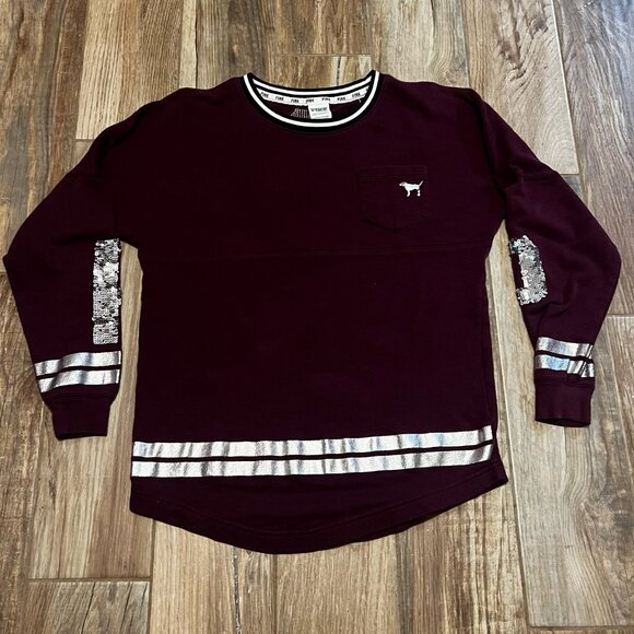 Victoria's Secret PINK Bling Oversized Sweater - Picture 2 of 4